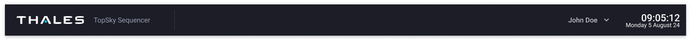 Application principale TopSky-Sequencer